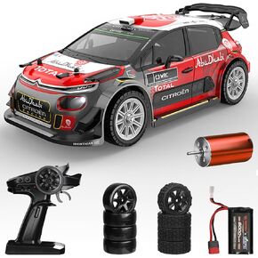 TesPower MJX Hyper Go 14303 Brushless RC Drift Car,1/14 2.4G RTR Remote Control Car for Adult,4WD Off-Road Racing Car,42KM/H High Speed All-Road Electric Hobby Toy Truck