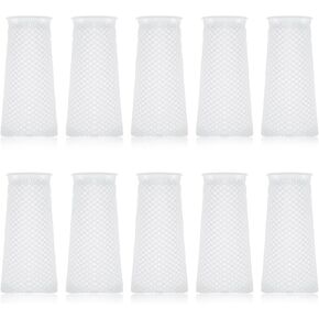 10Pcs 150 Micron Honeycomb Filter Socks,Aquarium Filter Sock 3D Honeycomb Design Filter Sock,Aquarium Filter Bags for Saltwater Aquarium Use in Freshwater Saltwater Aquarium Ponds Sumps Overflows