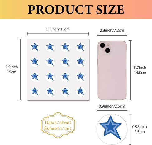 Creatcabin 128pcs إعطاء الإبهام ملصقات صغيرة لاصق إبهام البلاستيك ذاتيا للاصطدام ملصقات جولة ملصقات مكافأة النقطة الكثفون لملفات تعريف الارتباط تغليف زجاجات مياه الزخارف الحرف 2.5x2.5 سم in Kuwait