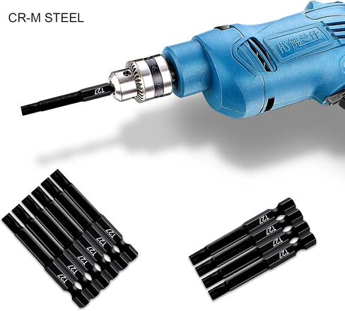 T20 Torx Bits (24 Pack - 2 Inch Impact Grade) 6 Point Torx Star Bit with Hex Shank - Hardened CRM Steel Alloy - Case Included in Kuwait