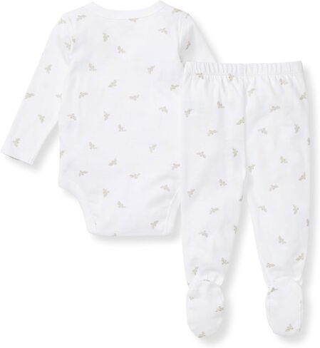 Burt's Bees Baby Unisex Baby Bodysuit & Pant Set, 100% Organic Cotton in Kuwait