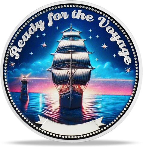 Graduation Sailboat Coin Congratulation on Your Graduation Milestone Commemorative Token Ideal Graduation Present for Students Completing Their Education Journey in Kuwait