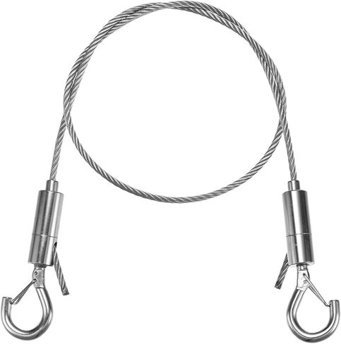 مجموعة سلك سلك معلقة قابلة للتعديل 1 حزمة ، سلك معلق مرآة 2MX3MM ، يحمل ما يصل إلى 661 رطل (300 كجم) in Kuwait