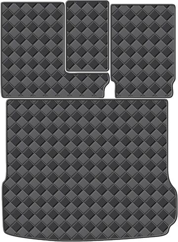 Cargo Mat & Backrest Mats for 2018-2024 Audi Q5/SQ5 Accessories, All Weather Waterproof Rear Cargo Liner Rear Trunk Liner Back Seat Cover Protector in Kuwait