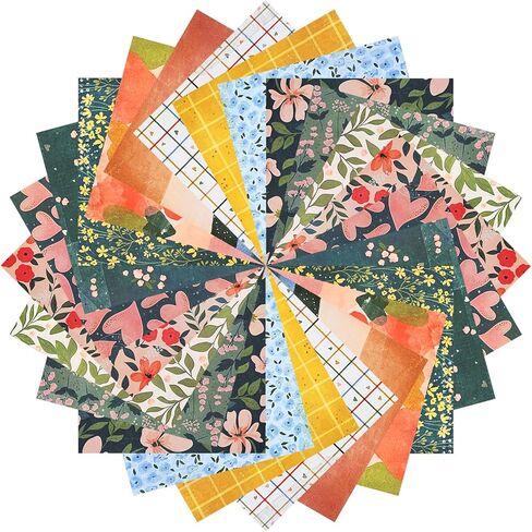 24Pcs 6×6 Scrapbook Paper Pad Decorative decoupage Vintage scrapbook Supplies Lace Pattern Pack for DIY Card Making Scrapbooking Decor junk journal,Craft Gift Wrapping in Kuwait