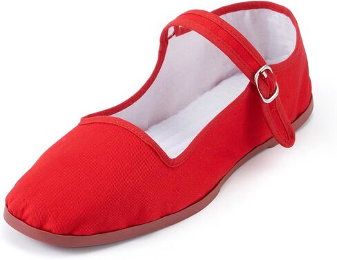 Women’s Mary Jane Flats, Classic Cloth China Flats, Chinese Slippers for Women, Kung Fu Shoes, China Doll Shoes, Tai Chi Shoes in Kuwait