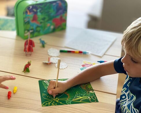 Totally Dinosaurs Dino-Tastic Activity Set with 30 Activities in Keepsake Box in Saudi Arabia