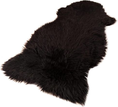 Genuine Handmade Sheepskin Rugs Thick Lush Leather Fur Pelt Many Colors + Sizes (Red) in Saudi Arabia