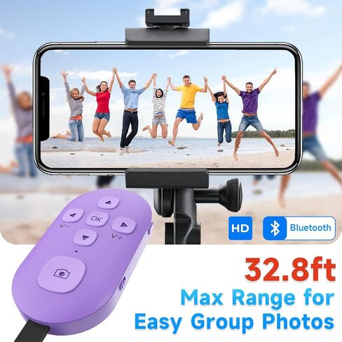 TIK Tok Bluetooth Remote Control, Page Turner for Kindle App ebooks, Smartphone Camera Remote Shutter Button, Short Videos Scrolling Ring Rechargeable, for Smartphones and Tablets(White) in Saudi Arabia