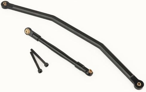2pcs ألومنيوم سبيكة توجيه رابط رابط رابط ل RBX10 AXI03005 1/10 RC Crawler Car Axle Axle Meturger Parts (Red) in Kuwait