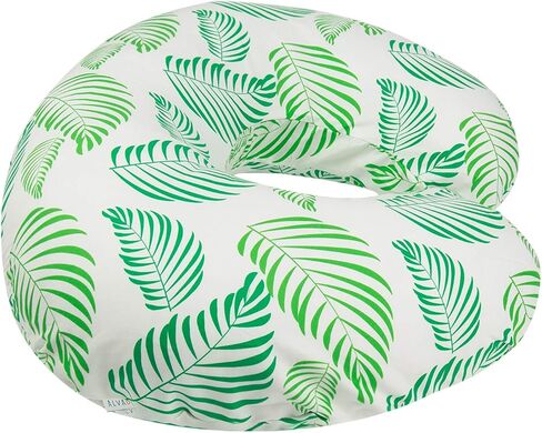 ALVABABY Nursing Pillow Cover Slipcover,Soft and Comfortable,Feathers Design,Maternity Breastfeeding Newborn Infant Feeding Cushion Cover ZT01 in Saudi Arabia