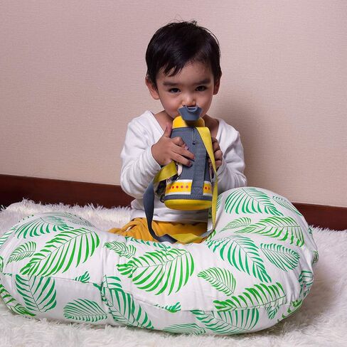 ALVABABY Nursing Pillow Cover Slipcover,Soft and Comfortable,Feathers Design,Maternity Breastfeeding Newborn Infant Feeding Cushion Cover ZT01 in Saudi Arabia