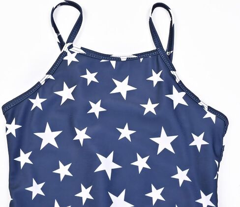 QPANCY One Piece Swimsuits for Girl Ruffle Unicorn Bathing Suits Strap Swimwear in Kuwait