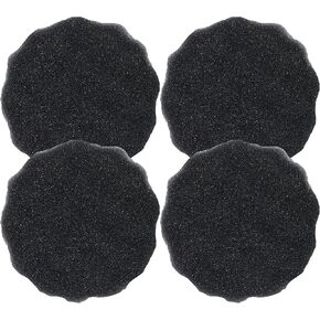 Think Crucial Replacement Aquarium Bio-Foam Filters - Compatible with Fluval FX4, FX5 & FX6 (4 Pack)