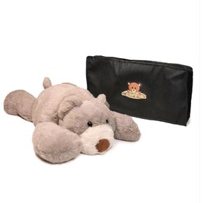 COZYANIMALS 3.5 lbs 20 inch Stuffed Animal Bear, Plush Pillow Toy for Adults Teens Children Kids, Microwaveable Warmies, Super for Birthday