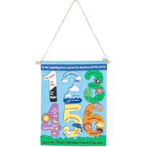 Fun Express Creation Banner CK - الحرف اليدوية للطفل والأنشطة المنزلية الممتعة - ديكور جدار مدرسة الأحد - الحرف الدينية للأطفال - VBS VOS VACAL