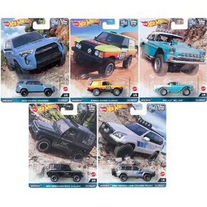 Hot Wheels Care Cult 2023 Off Road مجموعة كاملة من 5 مركبات Diecast من FPY86-959F إصدار