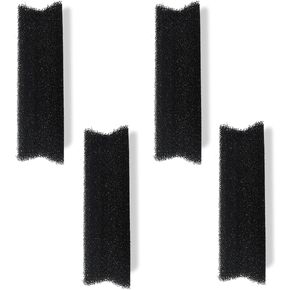 COOSPIDER Aquarium Filter Replacement Filters Sponge for CTUV-H10F, 4 Pack