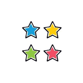 Trend Enterprises ، Inc. Bold Strokes Stars Mini Assients Pack Pack ، 36 CT