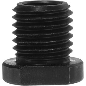 HARFINGTON 2pcs M10 Female to M16 Male Adapter Polisher Adaptor Connecting Angle Grinder Attachment Thread Adapter Conversion Tool for Diamond Core Bit Polishing Pad Wheel, Black