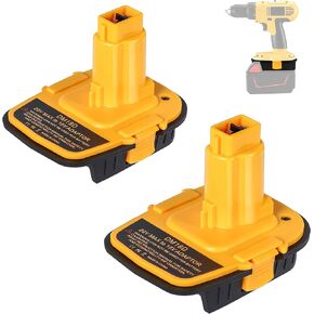 1-Pack DM18D Upgraded Version DCA1820 Converter for Dewalt 18V/20V & for Milwaukee 18V Battery to Work for Dewalt 18V Nicad&NiMh Battery Tool(Convert Lithium Battery to Nicad/Nimh Battery)