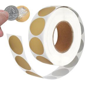 300pcs 1 "ملصقات خدش مستديرة ، 1 لفة ملصقات ملصقات ذاتية الفضة ، ملصقات DIY لتذاكر الخدش ، ألعاب الحفلات ، بطاقات الخدش