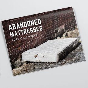 Abandoned Mattresses 2025 Calendar - Funny Gag Gift Secret Santa