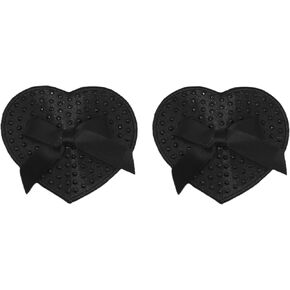 ZGMYC Sparkly Rhinestone Nipple Covers Round-shaped Breast Petals Reusable Adhesive Pasties Shiny Crystal Body Jewelry