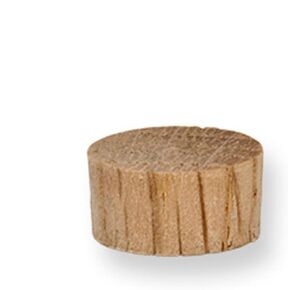 Pinehurst Crafts 5/8-Inch Oak Flat Head Plugs, Side/Face Grain, Great for Furniture, Tables, Chairs, Cabinetry and Crafts Projects, Pack of 20