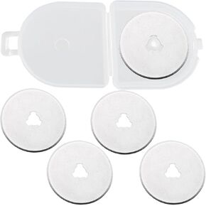 Dgzzi 6pcs قاطع الدوران بديل شفرة 28 مم بليد بديل Rotary Blade Box Box Art Craft خياطة خياطة خياطة خياطة خياطة خياطة خياطة خياطة اللحف