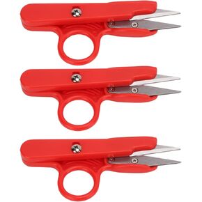 خيط الخيط ، 3pcs مقص خياطة من الفولاذ المقاوم للصدأ Clippers متعددة الأغراض مقطع خيوط خيوط الخيط المقطوع مقص مقص الغزل مقص مقص صغير مقص مقص تطريز مقص تطريز