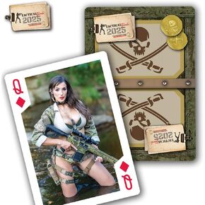 Tactical Girls 2025 Calendar Play Cards- تحديث مع 13 صورة جديدة 2025 جديدة!