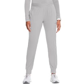 Infinity Cherokee Women's Scrub Pull-on Scrub Jogger Pants, Mid Rise Bottoms with 4 Pocket with Interior Drawstring IN122A