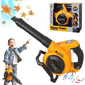 Leaf Blower Toy - Kids Landscaping Gardening Tools with Realistic Sounds - Role Playing Toy Gift for Boys Girls