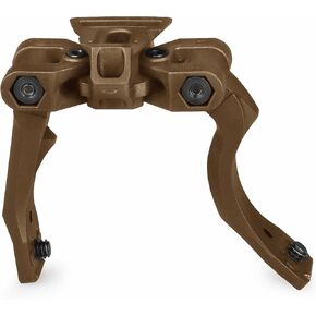 New Reinforced Upgraded Version Night Vision Bridge with Adjustable Field of View for pvs14 Support 2 Optical Night Visions or 1 Digital Night Vision (British Standard)