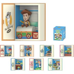 POP MART Andy's Room Series Scene Sets, Blind Box Figures, Random Design Action Figures Collectible Toys Home Decorations, Holiday Birthday Gifts for Boys and Girls, Single Box