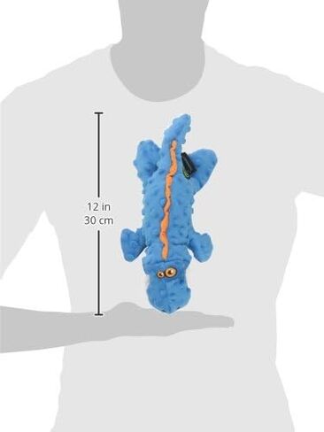 لعبة جود دوج ملتي تاجز أرنب من القطيفة والحبل للكلاب، تقنية حماية المضغ - رمادي، صغير in Kuwait