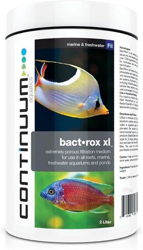 Continuum Aquatics "Bact-Rox XL", Extra Large Sized, High-Porosity Filtration Media for Aquariums, 20 L in Saudi Arabia