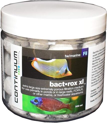 Continuum Aquatics "Bact-Rox XL", Extra Large Sized, High-Porosity Filtration Media for Aquariums, 20 L in Saudi Arabia