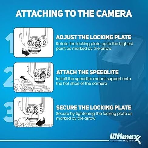 Ultimaxx TTL Flash with LCD Display & Cases for Nikon in Kuwait