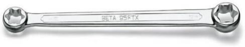 Beta 95FTX E10 x E12 Double-Ended Straight Wrench, for Torx Head Screws in Kuwait