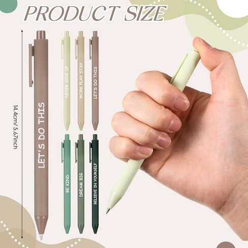 60 Pcs Inspirational Ballpoint Pens Employee Appreciation Gifts Motivational Pens with Sayings in Medium Point for Teacher Coworker Graduation Volunteer Nurse Baby Shower(Inspirational) in Saudi Arabia