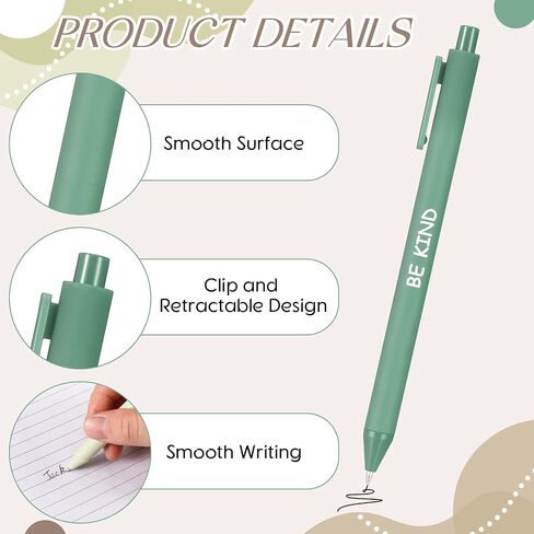 60 Pcs Inspirational Ballpoint Pens Employee Appreciation Gifts Motivational Pens with Sayings in Medium Point for Teacher Coworker Graduation Volunteer Nurse Baby Shower(Inspirational) in Saudi Arabia