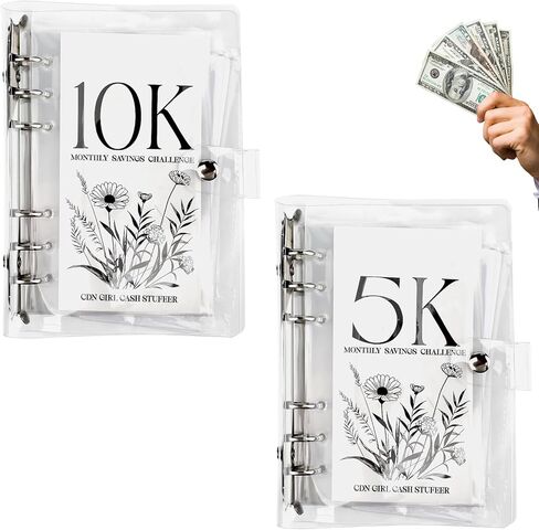 3pcs 12 شهر مظاريف توفير الأموال موثق تحدي ، 2.5 كيلو/5 كيلو/10 كيلو بايس الموثق مع الأظرف النقدية لتوفير النقدية in Kuwait