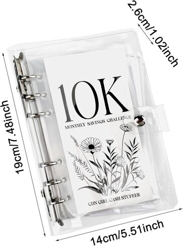 3pcs 12 شهر مظاريف توفير الأموال موثق تحدي ، 2.5 كيلو/5 كيلو/10 كيلو بايس الموثق مع الأظرف النقدية لتوفير النقدية in Kuwait