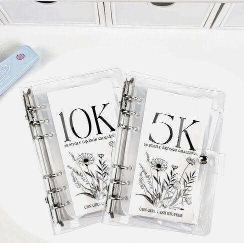 3pcs 12 شهر مظاريف توفير الأموال موثق تحدي ، 2.5 كيلو/5 كيلو/10 كيلو بايس الموثق مع الأظرف النقدية لتوفير النقدية in Kuwait