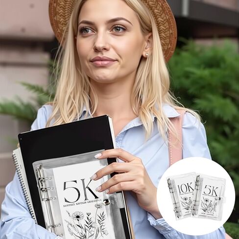 3pcs 12 شهر مظاريف توفير الأموال موثق تحدي ، 2.5 كيلو/5 كيلو/10 كيلو بايس الموثق مع الأظرف النقدية لتوفير النقدية in Kuwait