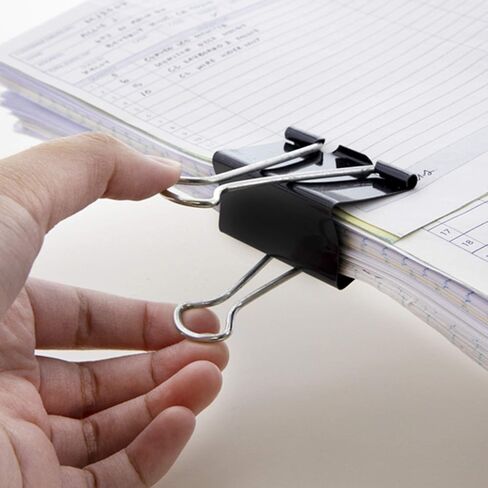 BAZIC Large 2" (51mm) Black Binder Clip (4/Pack) in Saudi Arabia