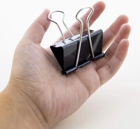 BAZIC Large 2" (51mm) Black Binder Clip (4/Pack) in Saudi Arabia