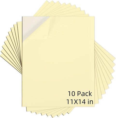 Self Stick Mounting Board 11 X 14 inch, for Cross Stitch, Photo Frame Backing （10 Pack） in Saudi Arabia